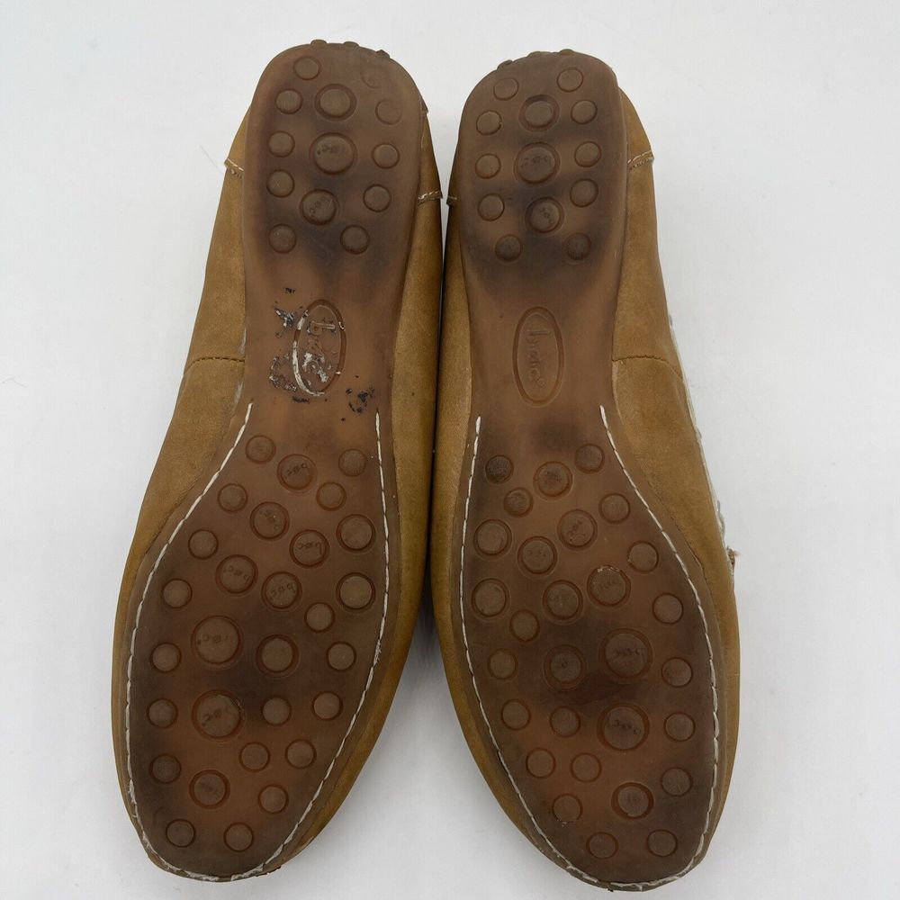 BOC BORN CONCEPTS BROWN White SLIP ON LOAFERS‎ MOCCASINS FLATS 8M - Picture 11 of 11